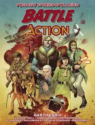 Exclusive Battle Action: New War Comics by Garth Ennis (Hardcover)