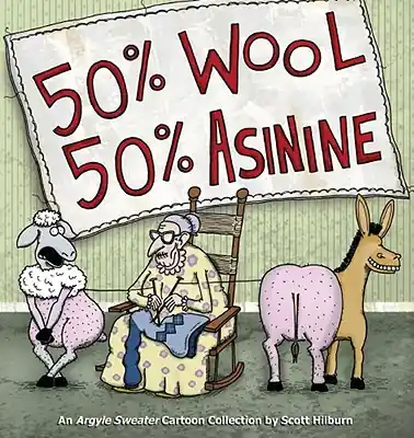 Today Only 50% Wool, 50% Asinine: An Argyle Sweater Collection (Paperback)