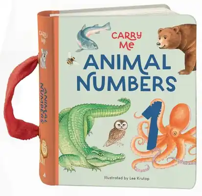 Viral Carry Me: Animal Numbers: Carry Me Board Book (Board book)