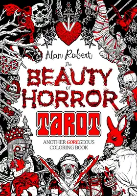 Modern The Beauty of Horror: Tarot Coloring Book: Another GOREgeous Coloring Book (Paperback)